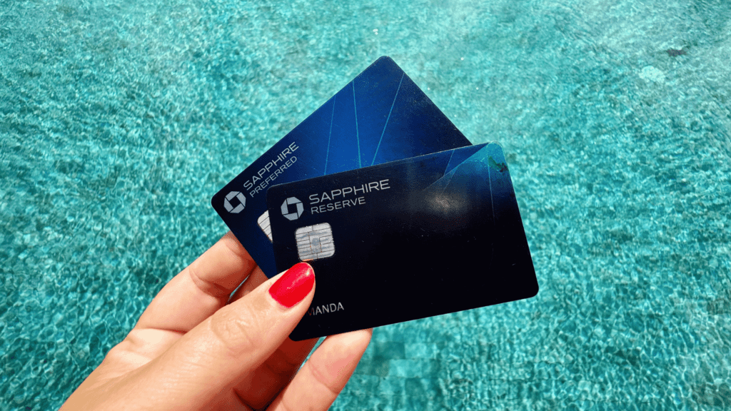 Chase Sapphire Reserve and Sapphire Preferred 